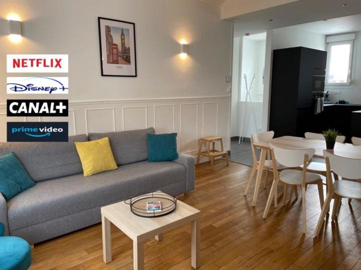 Le Cinquante-Deux Appartement De Charme Reims Luaran gambar