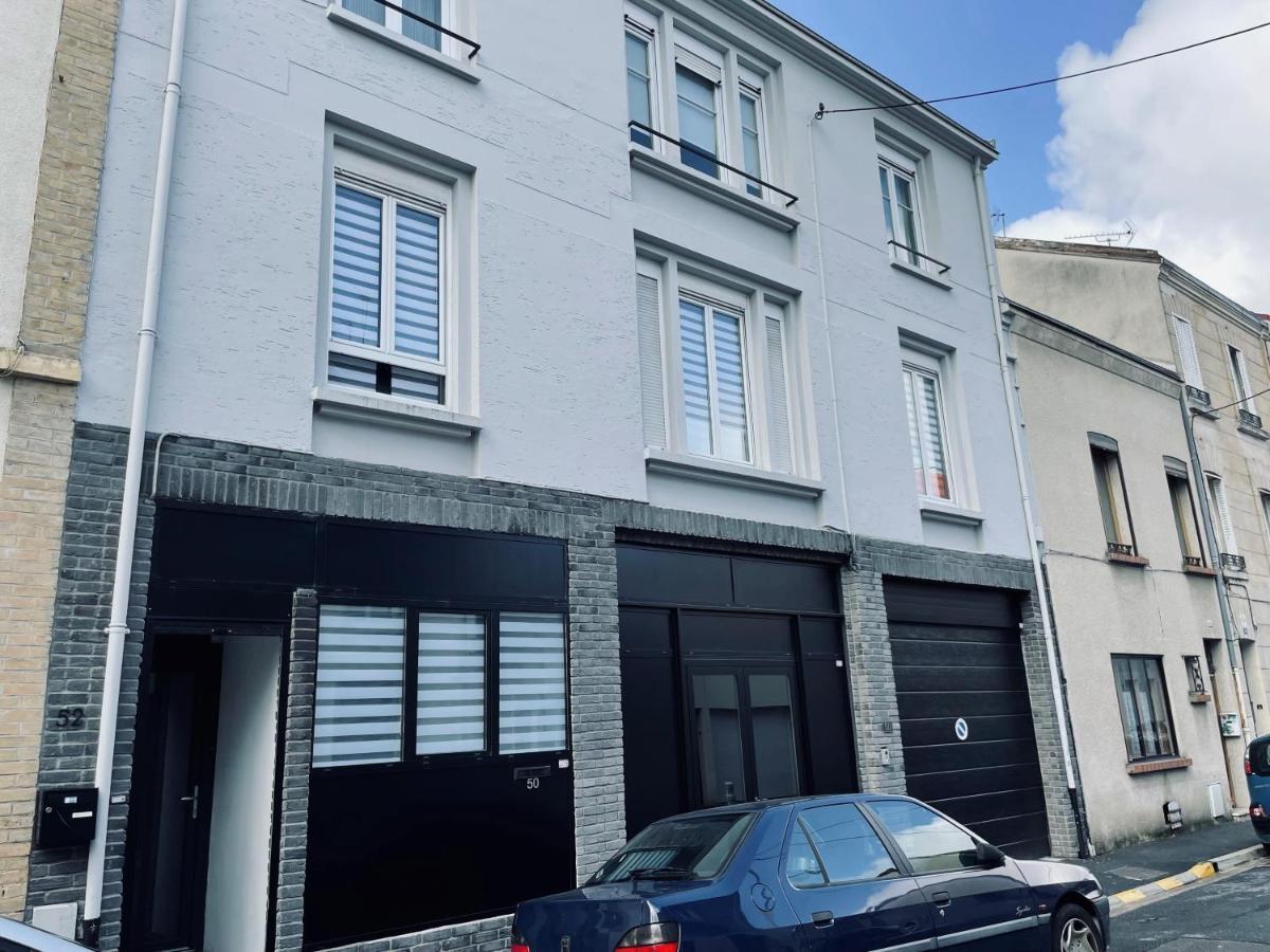 Le Cinquante-Deux Appartement De Charme Reims Luaran gambar